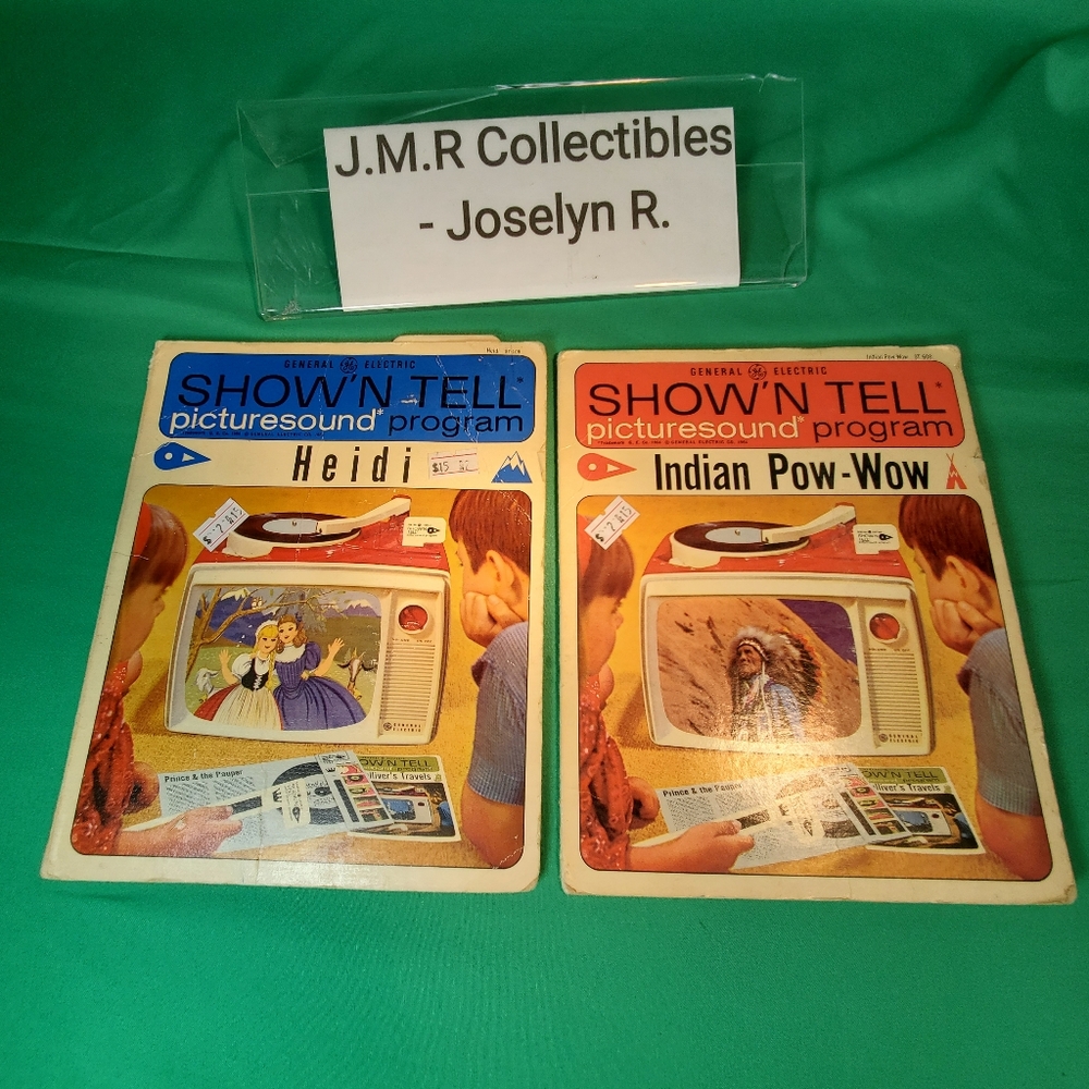 1964 Vintage General Electric Show N Tell Picture Sounds From The Stars